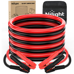 Heavy-Duty Battery Jumper Cables with Carrying Bag