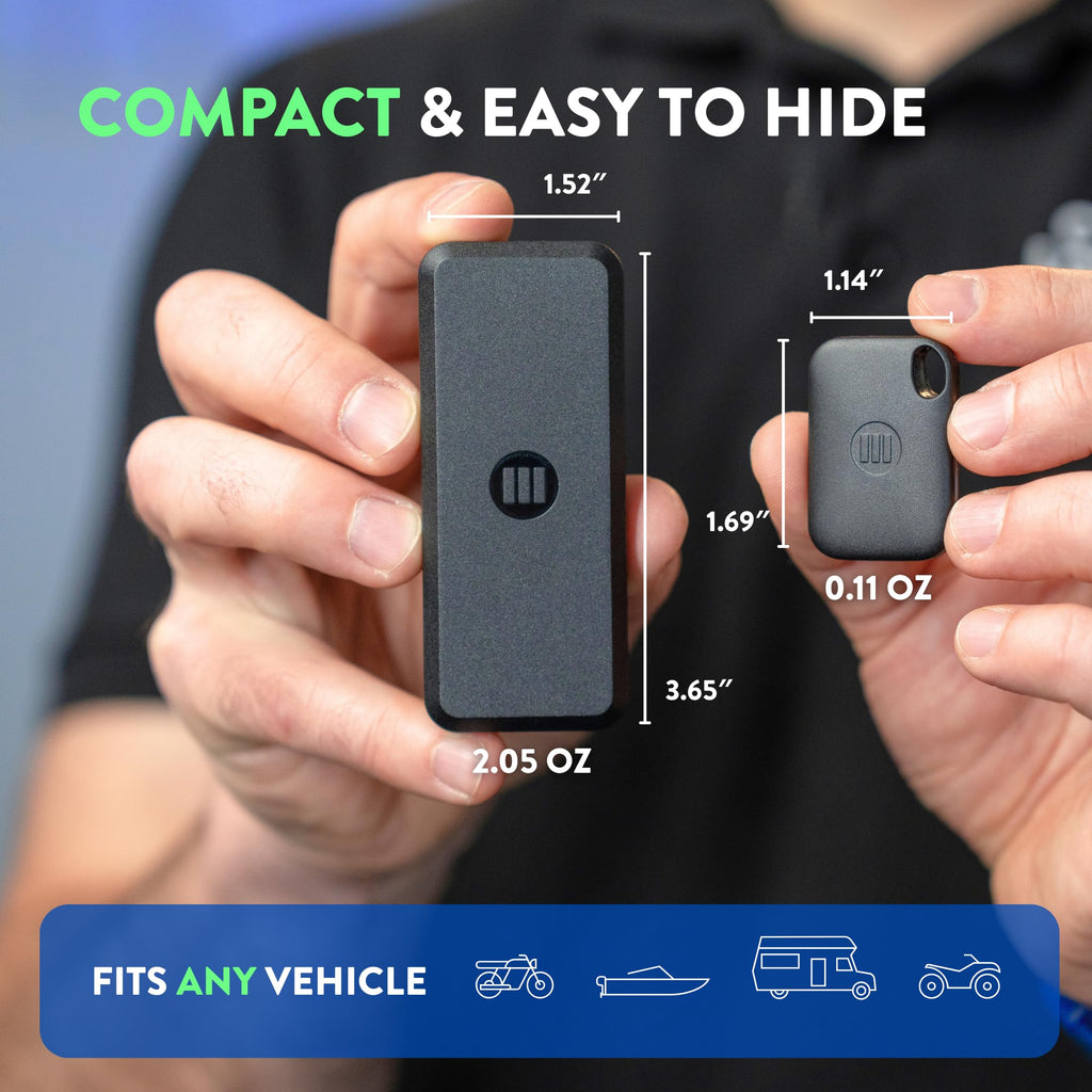 Wireless Anti-Theft GPS Tracker for Motorcycles, ATVs and Boats