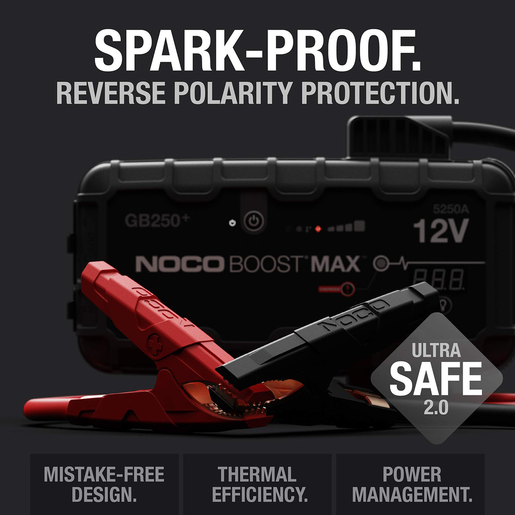 Portable 12V Lithium Jump Starter 5250A for Gas and Diesel Engines