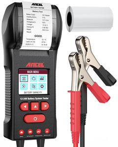 6V 12V 24V Digital Battery Load Tester and Charging System Analyzer