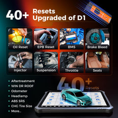J2534 Bidirectional OBD2 Diagnostic Scanner with ECU Coding and 40+ Services