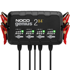4-Bank 6V 12V Smart Battery Charger and Maintainer