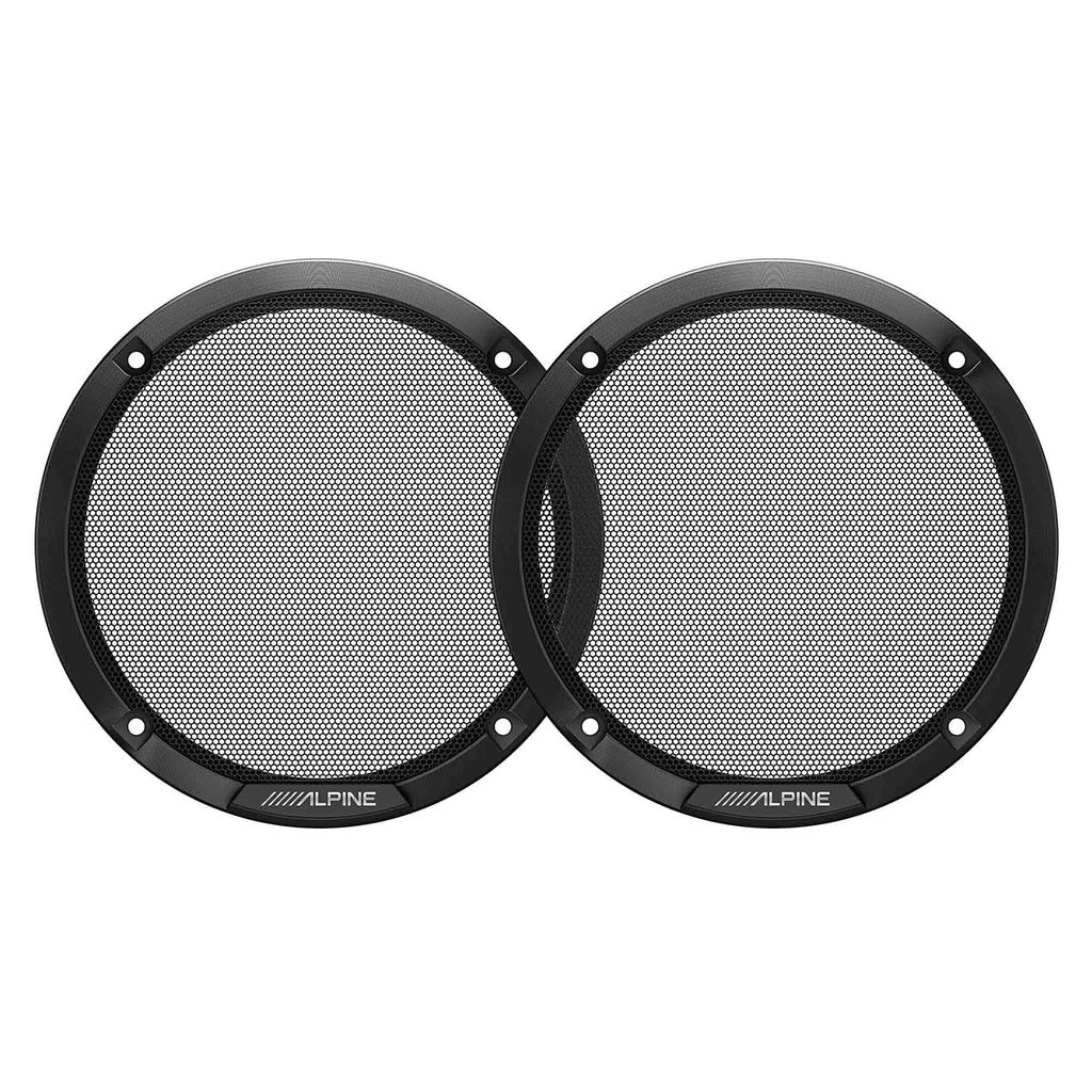 6.5-Inch 3-Way Component Speakers with 4-Channel Amplifier Bundle