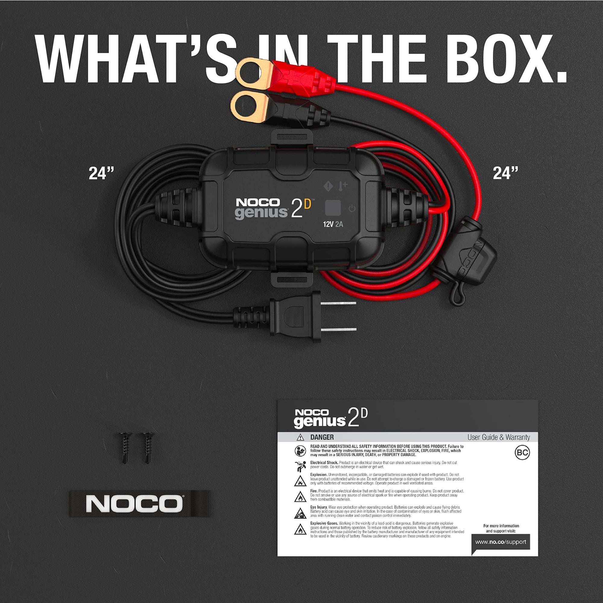 12V Smart Onboard Battery Charger and Maintainer